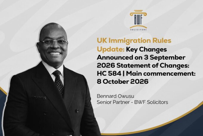 UK Immigration Rules Update